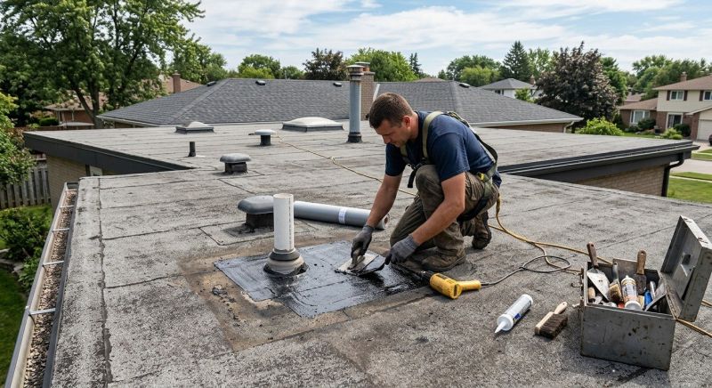 Composite Roof Repair
