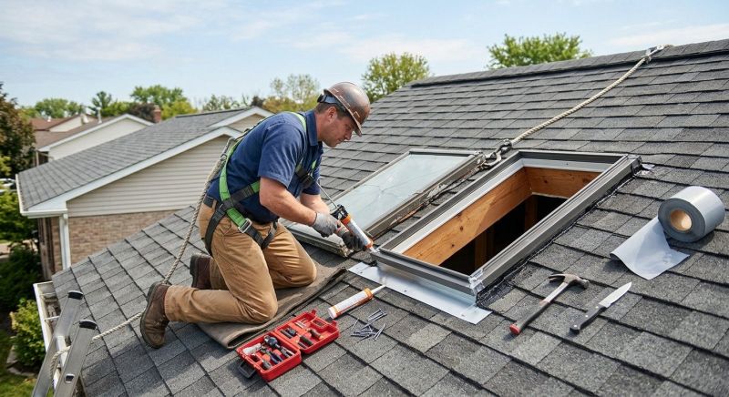 Skylight Repair, Replace Or Seal