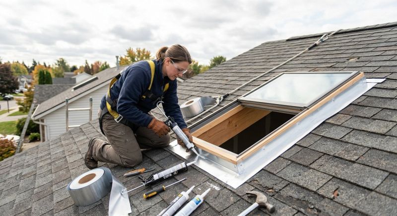 Skylight Repair, Replace Or Seal