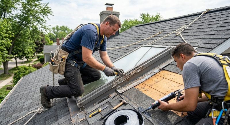 Skylight Repair, Replace Or Seal