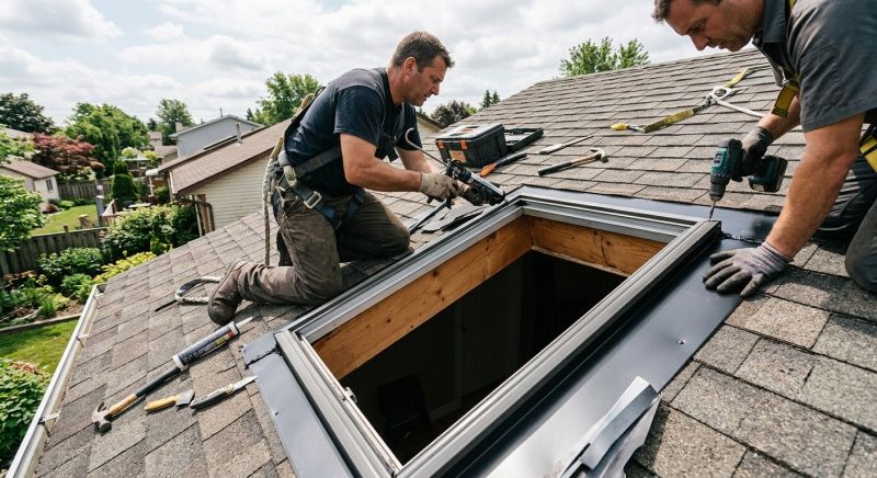 Skylight Repair, Replace Or Seal