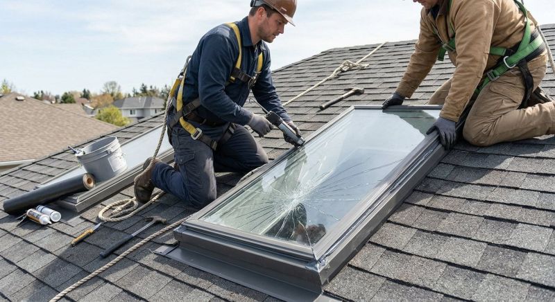 Skylight Repair, Replace Or Seal