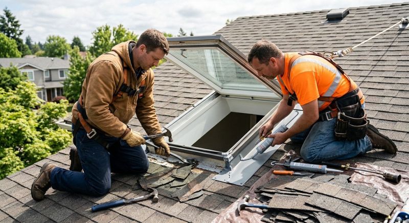 Skylight Repair, Replace Or Seal